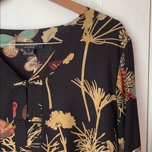 Citron Kimono Style Blouse